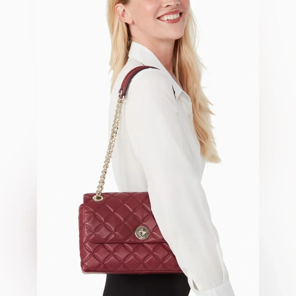 Kate Spade NATALIA MEDIUM FLAP SHOULDER BAG
